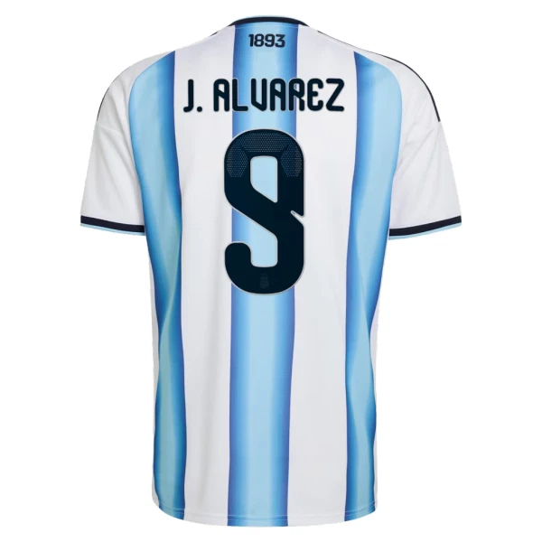 Completo calcio Argentina J. Alvarez 9 Bambino Primo Mondiali 2026