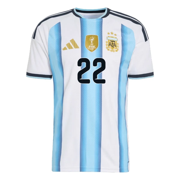 Completo calcio Argentina Lautaro Martinez 22 Bambino Primo Mondiali 2026