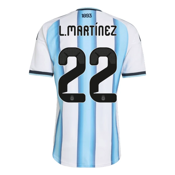 Completo calcio Argentina Lautaro Martinez 22 Bambino Primo Mondiali 2026