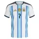 Maglia Argentina De Paul 7 Uomo Primo Mondiali 2026