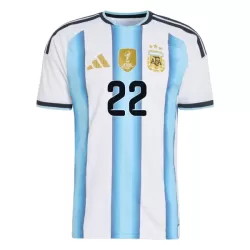 Maglia Argentina Lautaro Martinez 22 Uomo Primo Mondiali 2026