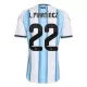Maglia Argentina Lautaro Martinez 22 Uomo Primo Mondiali 2026