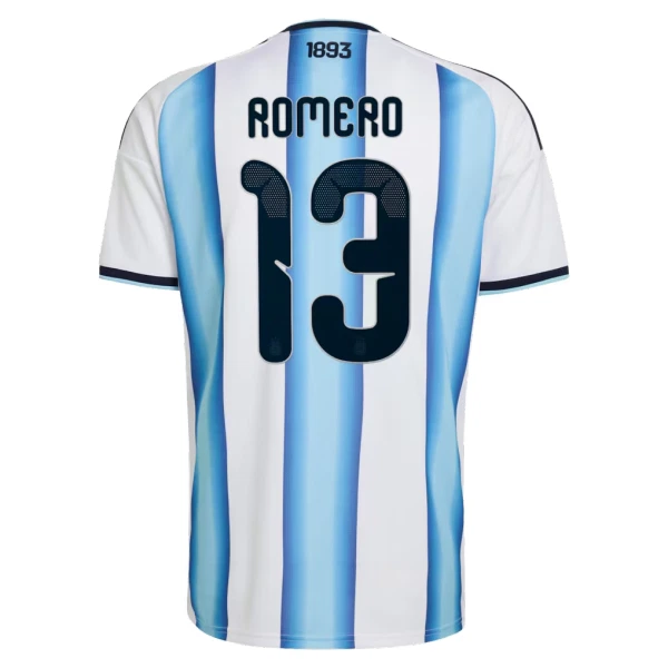 Maglia Argentina Romero 13 Uomo Primo Mondiali 2026