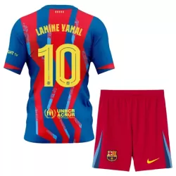 Completo calcio Barcellona Lamine Yamal 10 Bambino 4th 2025-26
