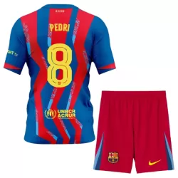 Completo calcio Barcellona Pedri 8 Bambino 4th 2025-26