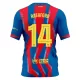 Completo calcio Barcellona Rashford 14 Bambino 4th 2025-26