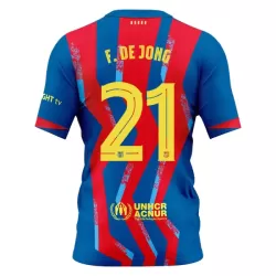 Maglia Barcellona Frenkie de Jong 21 Uomo 4th 2025-26