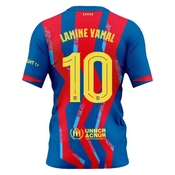 Maglia Barcellona Lamine Yamal 10 Uomo 4th 2025-26 Maglia Barcellona Lamine Yamal 10 Uomo 4th 2025-26