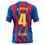 Maglia Barcellona R. Araujo 4 Uomo 4th 2025-26