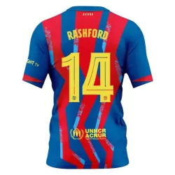 Maglia Barcellona Rashford 14 Uomo 4th 2025-26