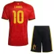 Completo calcio Belgio Lukaku 10 Bambino Primo Mondiali 2026