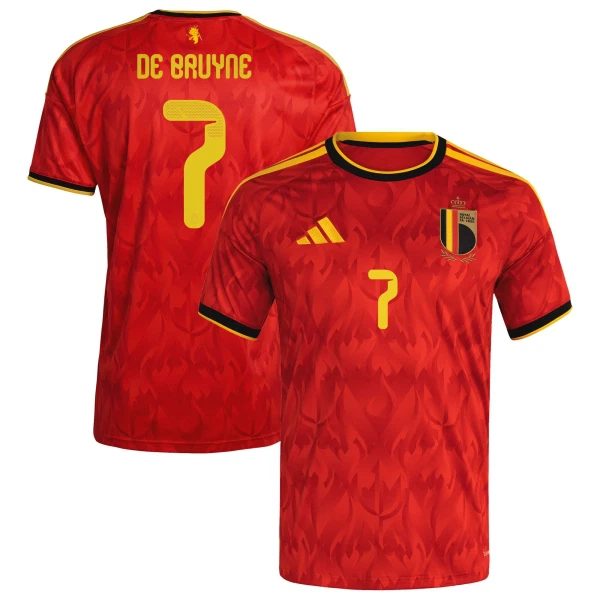 Maglia Belgio De Bruyne 7 Uomo Primo Mondiali 2026