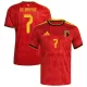 Maglia Belgio De Bruyne 7 Uomo Primo Mondiali 2026