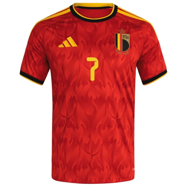 Maglia Belgio De Bruyne 7 Uomo Primo Mondiali 2026