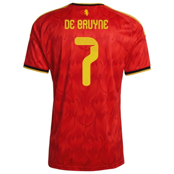 Maglia Belgio De Bruyne 7 Uomo Primo Mondiali 2026