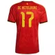 Maglia Belgio De Ketelaere 17 Uomo Primo Mondiali 2026
