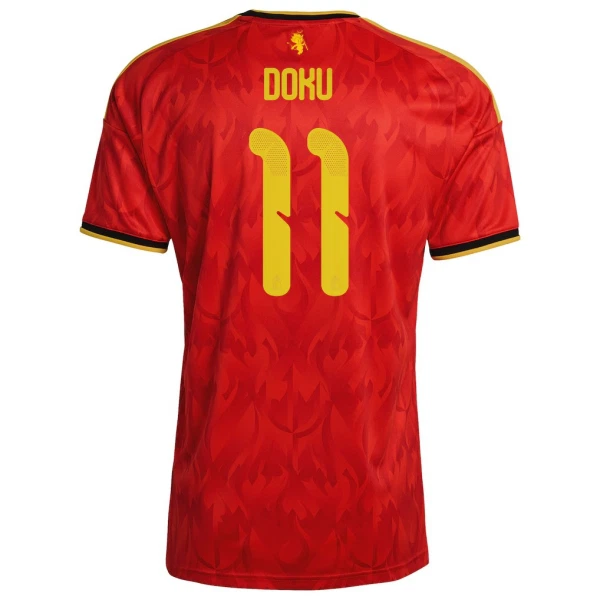 Maglia Belgio Doku 11 Uomo Primo Mondiali 2026