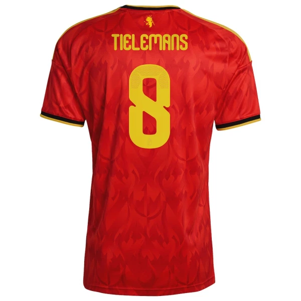 Maglia Belgio Tielemans 8 Uomo Primo Mondiali 2026