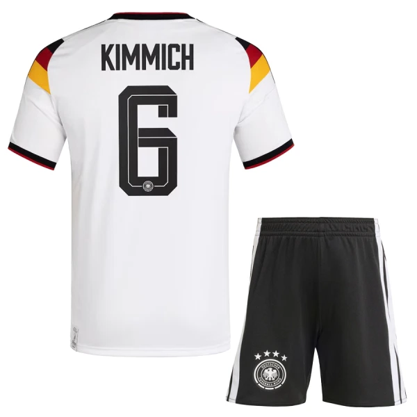 Completo calcio Germania Kimmich 6 Bambino Primo Mondiali 2026