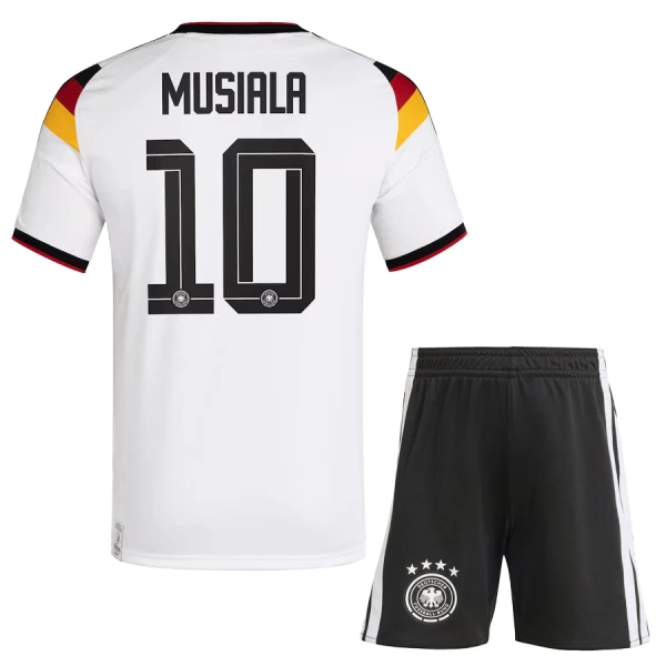 Completo calcio Germania Musiala 10 Bambino Primo Mondiali 2026 Completo calcio Germania Musiala 10 Bambino Primo Mondiali 2026