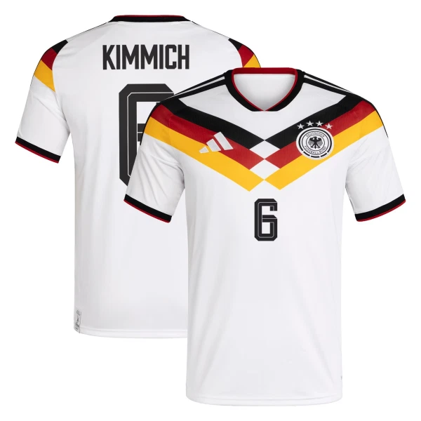 Maglia Germania Kimmich 6 Uomo Primo Mondiali 2026 Maglia Germania Kimmich 6 Uomo Primo Mondiali 2026