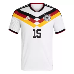 Maglia Germania N. Schlotterbeck 15 Uomo Primo Mondiali 2026