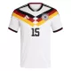 Maglia Germania N. Schlotterbeck 15 Uomo Primo Mondiali 2026