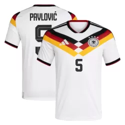Maglia Germania Pavlovic 5 Uomo Primo Mondiali 2026
