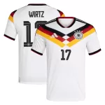 Maglia Germania Wirtz 17 Uomo Primo Mondiali 2026