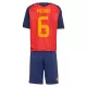 Completo calcio Spagna Merino 6 Bambino Primo Mondiali 2026