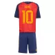 Completo calcio Spagna Olmo 10 Bambino Primo Mondiali 2026 Completo calcio Spagna Olmo 10 Bambino Primo Mondiali 2026