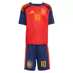 Completo calcio Spagna Olmo 10 Bambino Primo Mondiali 2026