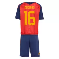 Completo calcio Spagna Rodrigo 16 Bambino Primo Mondiali 2026