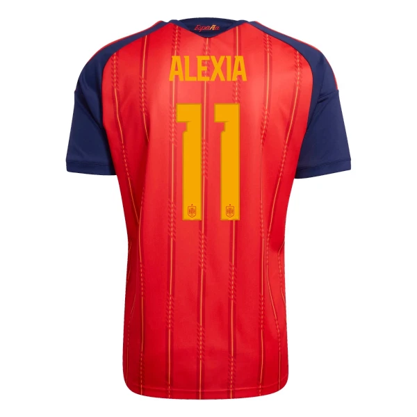 Maglia Spagna Alexia 11 Uomo Primo Mondiali 2026