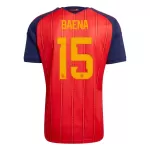 Maglia Spagna Baena 15 Uomo Primo Mondiali 2026