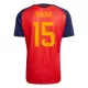 Maglia Spagna Baena 15 Uomo Primo Mondiali 2026