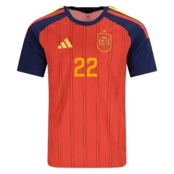 Maglia Spagna Cucurella 22 Uomo Primo Mondiali 2026