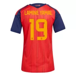 Maglia Spagna Lamine Yamal 19 Donna Primo Mondiali 2026