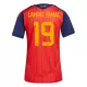 Maglia Spagna Lamine Yamal 19 Donna Primo Mondiali 2026