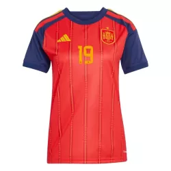 Maglia Spagna Lamine Yamal 19 Donna Primo Mondiali 2026