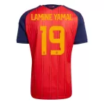 Maglia Spagna Lamine Yamal 19 Uomo Primo Mondiali 2026