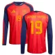 Maglia Spagna Lamine Yamal 19 Uomo Primo Mondiali 2026 Maniche Lunghe Maglia Spagna Lamine Yamal 19 Uomo Primo Mondiali 2026 Maniche Lunghe