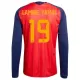 Maglia Spagna Lamine Yamal 19 Uomo Primo Mondiali 2026 Maniche Lunghe