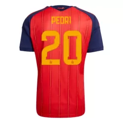 Maglia Spagna Pedri 20 Uomo Primo Mondiali 2026