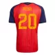Maglia Spagna Pedri 20 Uomo Primo Mondiali 2026