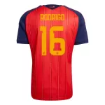 Maglia Spagna Rodrigo 16 Uomo Primo Mondiali 2026