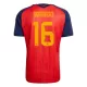 Maglia Spagna Rodrigo 16 Uomo Primo Mondiali 2026 Maglia Spagna Rodrigo 16 Uomo Primo Mondiali 2026