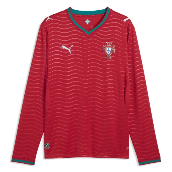 Maglia Portogallo Uomo Primo Mondiali 2026 Maniche Lunghe Maglia Portogallo Uomo Primo Mondiali 2026 Maniche Lunghe