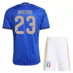Completo calcio Italia Bastoni 23 Bambino Primo Mondiali 2026