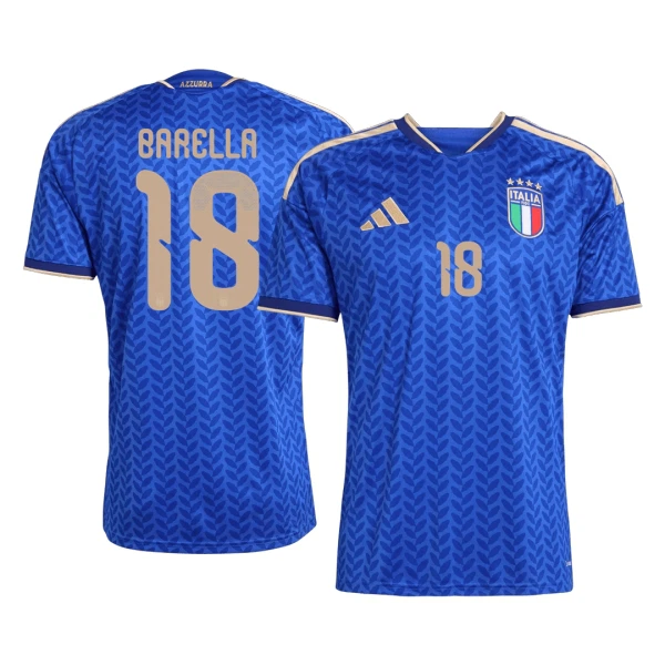 Maglia Italia Barella 18 Uomo Primo Mondiali 2026 Maglia Italia Barella 18 Uomo Primo Mondiali 2026